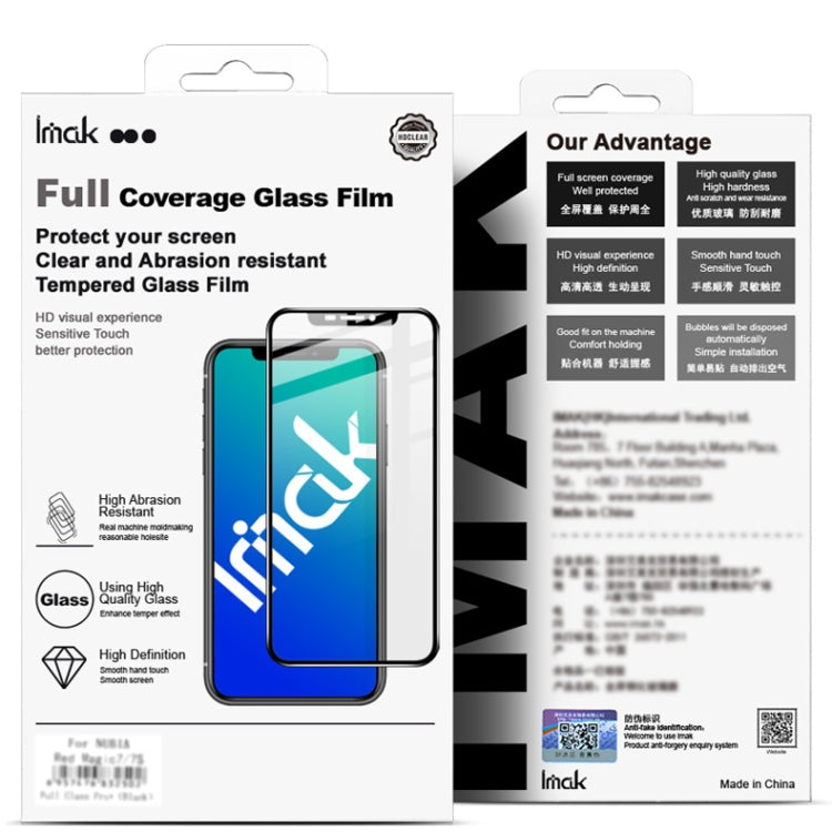 For iPhone 14 Pro IMAK 9H Surface Hardness Full Screen Tempered Glass Film Pro+ Series - iPhone 14 Pro Tempered Glass by imak | Online Shopping UK | buy2fix