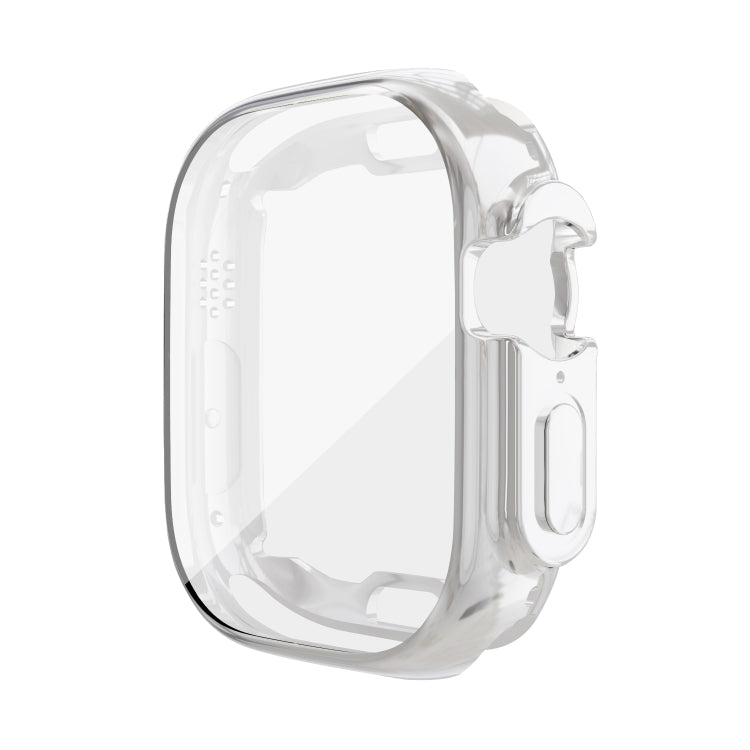 For Apple Watch 8 / 7 41mm All-inclusive Plating TPU Shockproof Case(Silvery) - Watch Cases by buy2fix | Online Shopping UK | buy2fix