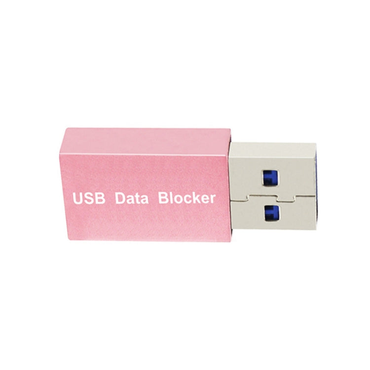 GEM02 USB Data Blocker Charging Connector(Rose Gold) - Converter & Adapter by buy2fix | Online Shopping UK | buy2fix