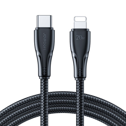 JOYROOM 20W Type-C to 8 Pin Surpass Series Fast Charging Data Cable, Length:0.25m(Black) - 2 in 1 Cable by JOYROOM | Online Shopping UK | buy2fix