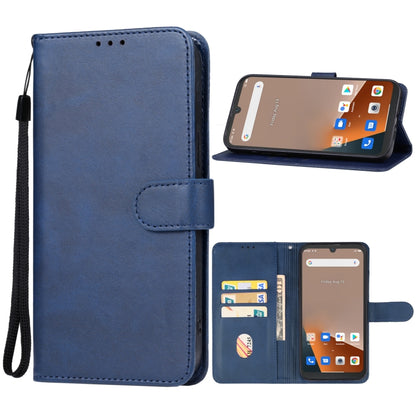 For Blackview BV5200 Pro Leather Phone Case(Blue) - More Brand by buy2fix | Online Shopping UK | buy2fix