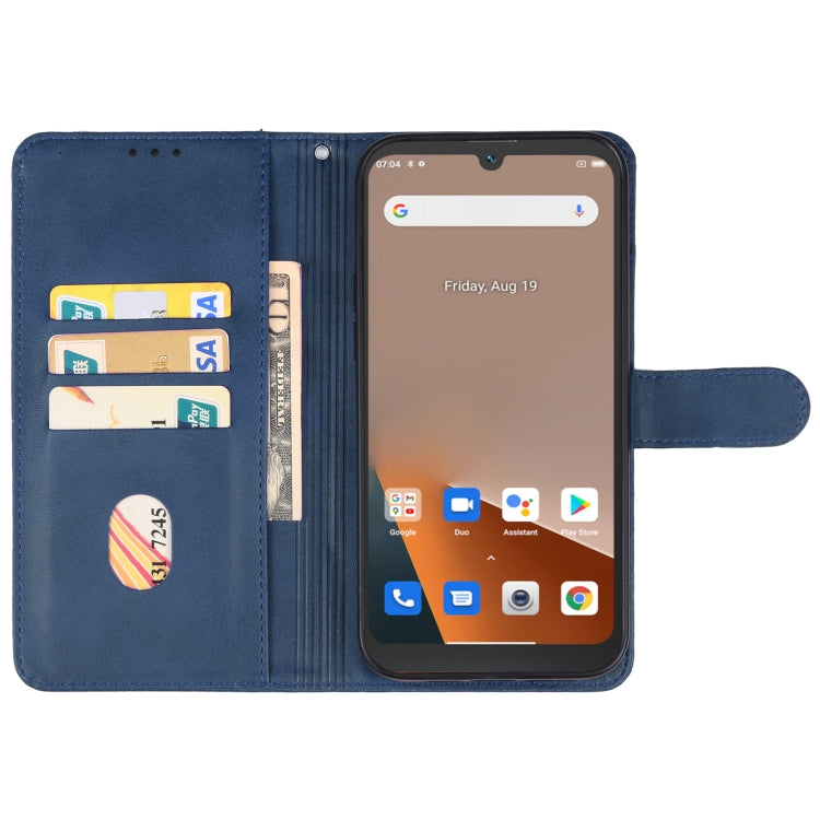 For Blackview BV5200 Pro Leather Phone Case(Blue) - More Brand by buy2fix | Online Shopping UK | buy2fix