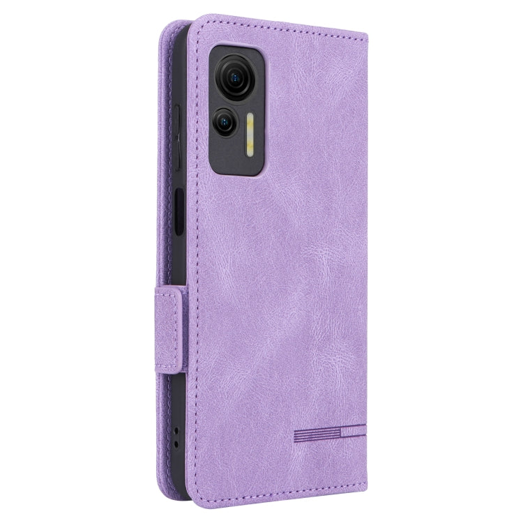 For Ulefone Note 14 Magnetic Clasp Leather Phone Case(Purple) - Ulefone Cases by buy2fix | Online Shopping UK | buy2fix