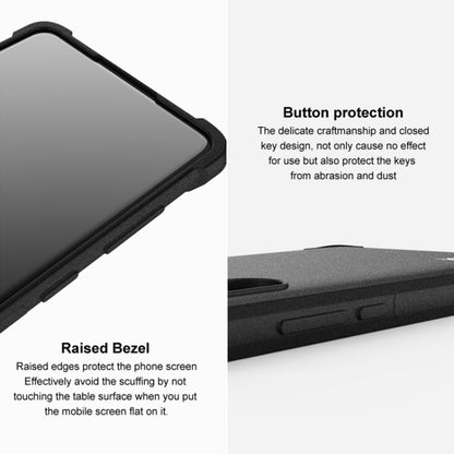 For Xiaomi 13 Pro 5G imak Shockproof Airbag TPU Phone Case(Matte Black) - 13 Pro Cases by imak | Online Shopping UK | buy2fix