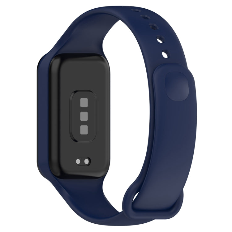 For Redmi Band 2 Solid Color Silicone Integrated Watch Band(Midnight Blue) - Watch Bands by buy2fix | Online Shopping UK | buy2fix