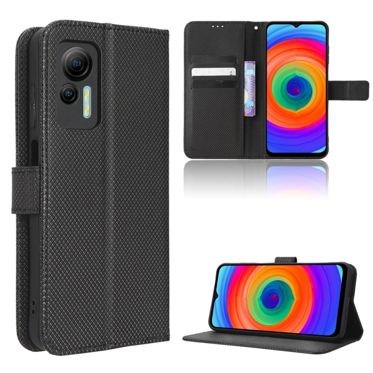 For Ulefone Note 14 Diamond Texture Leather Phone Case(Black) - Ulefone Cases by buy2fix | Online Shopping UK | buy2fix