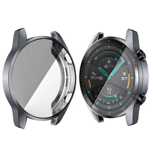 For Huawei Watch GT2 46mm TPU All Inclusive Watch Case(Gray) - Watch Cases by Huawei | Online Shopping UK | buy2fix