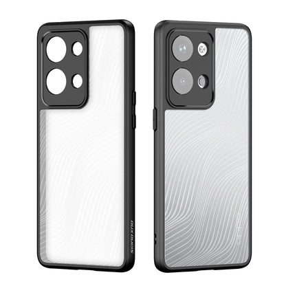 For OPPO Reno9 / Reno9 Pro DUX DUCIS Aimo Series TPU + PC Frosted Feel Phone Case(Black) - OPPO Cases by DUX DUCIS | Online Shopping UK | buy2fix