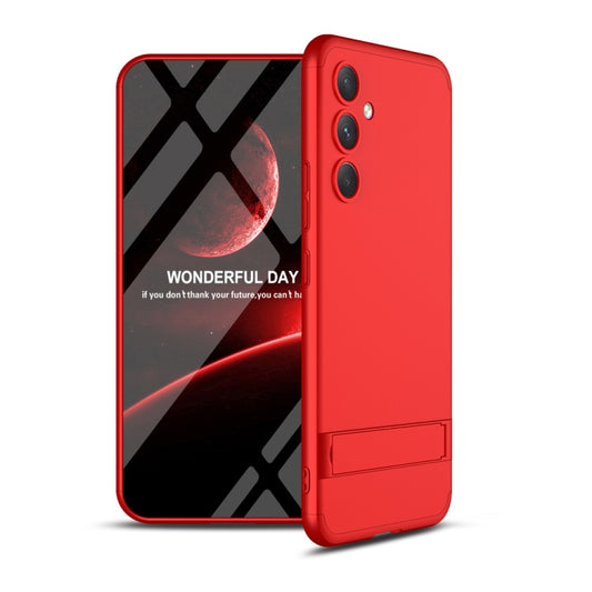 For Samsung Galaxy S23 FE 5G GKK Three Stage Splicing Full Coverage PC Phone Case(Red) - Galaxy S23 FE 5G Cases by GKK | Online Shopping UK | buy2fix