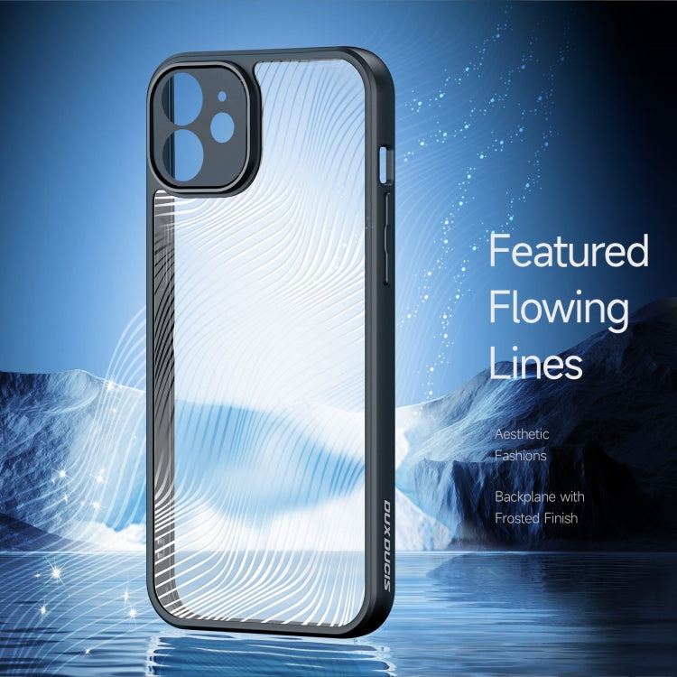 For iPhone 12 DUX DUCIS Aimo Series  Frosted Feel Phone Case(Black) - iPhone 12 / 12 Pro Cases by DUX DUCIS | Online Shopping UK | buy2fix