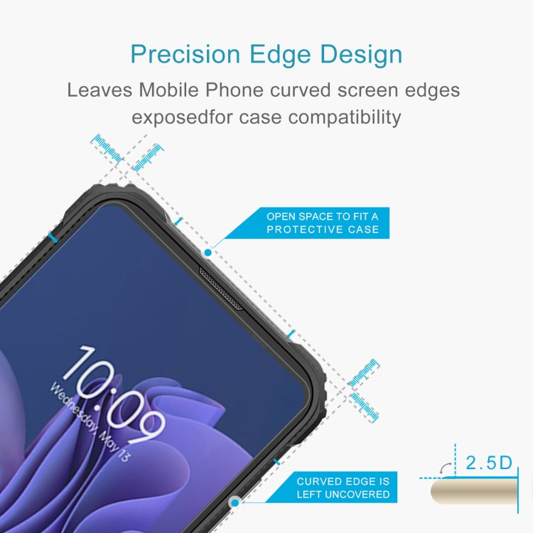 For Blackview BV5300 10pcs 0.26mm 9H 2.5D Tempered Glass Film - For Blackview by buy2fix | Online Shopping UK | buy2fix