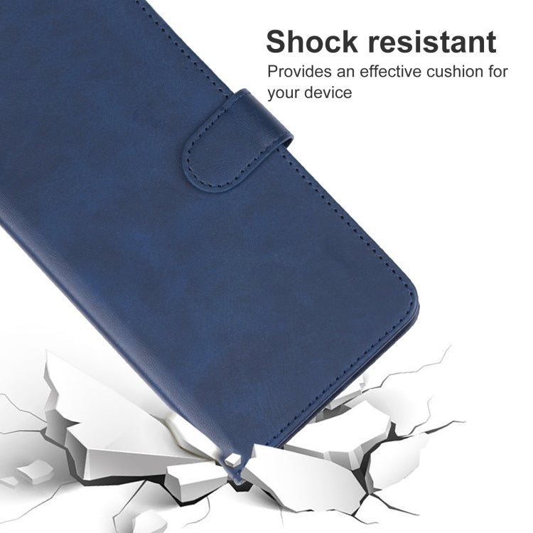 For ZTE Blade A34 Leather Phone Case(Blue) - ZTE Cases by buy2fix | Online Shopping UK | buy2fix