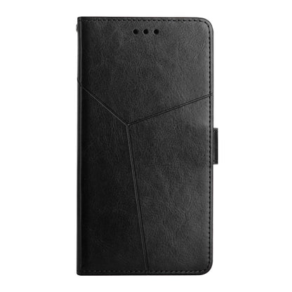 For Xiaomi 14 Pro Y-shaped Pattern Flip Leather Phone Case(Black) - 14 Pro Cases by buy2fix | Online Shopping UK | buy2fix