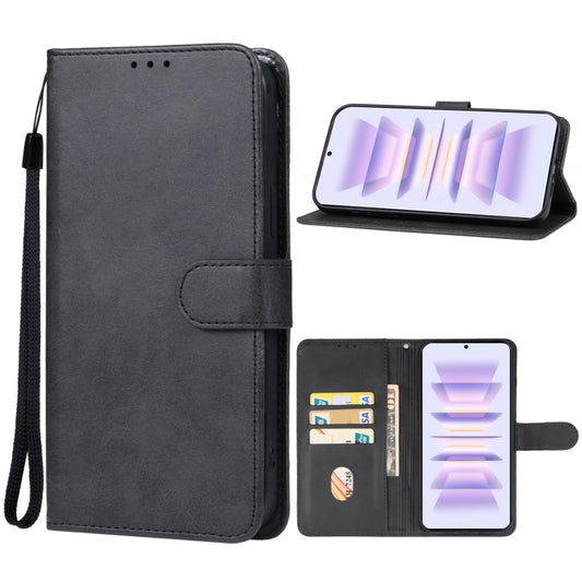 For Xiaomi Redmi K70 Pro Leather Phone Case(Black) - K70 Pro Cases by buy2fix | Online Shopping UK | buy2fix