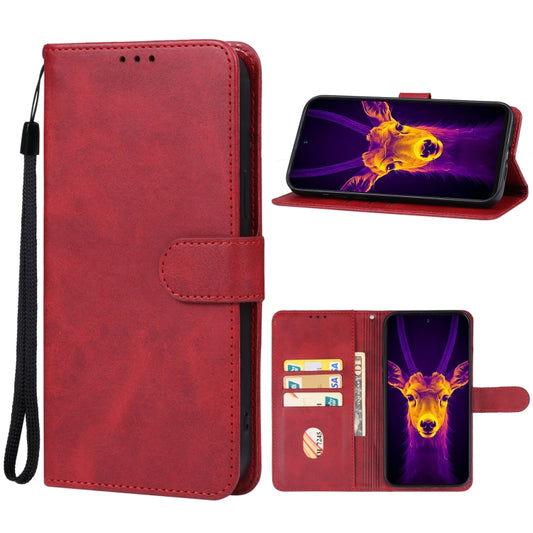 For Ulefone Armor 25T Pro Leather Phone Case(Red) - Ulefone Cases by buy2fix | Online Shopping UK | buy2fix