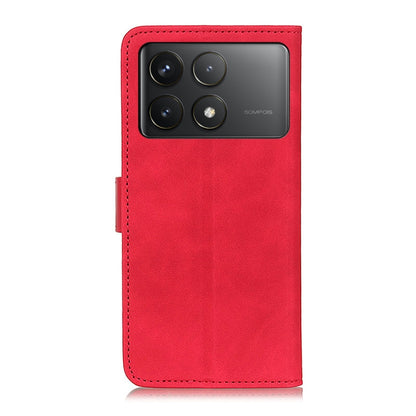 For Xiaomi Redmi K70 5G / K70 Pro 5G KHAZNEH Retro Texture Flip Leather Phone Case(Red) - K70 Cases by buy2fix | Online Shopping UK | buy2fix