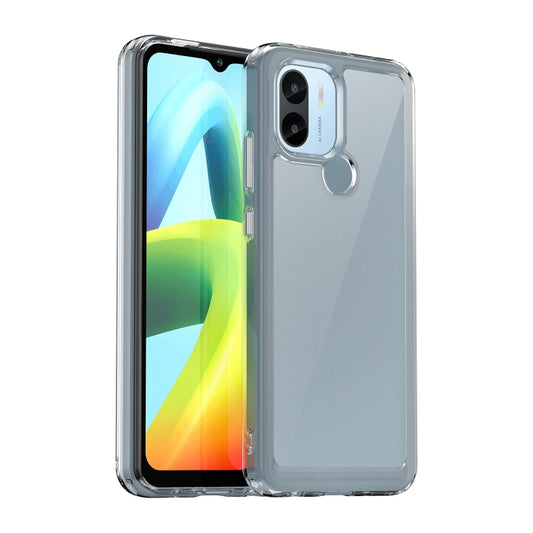 For Xiaomi Poco C51 Colorful Series Acrylic Hybrid TPU Phone Case(Transparent) - Xiaomi Cases by buy2fix | Online Shopping UK | buy2fix