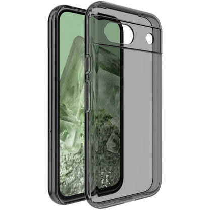 For Google Pixel 8a IMAK UX-5 Series Transparent Shockproof TPU Protective Phone Case(Transparent  Black) - Google Cases by imak | Online Shopping UK | buy2fix