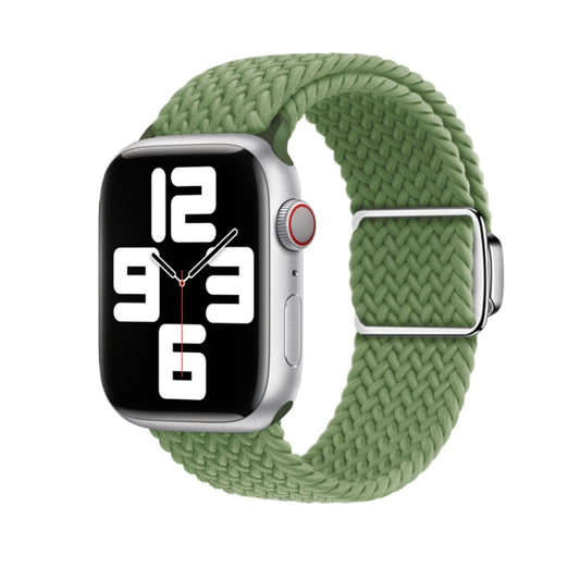 For Apple Watch Ultra 49mm Nylon Loop Magnetic Buckle Watch Band(Cactus) - Watch Bands by buy2fix | Online Shopping UK | buy2fix