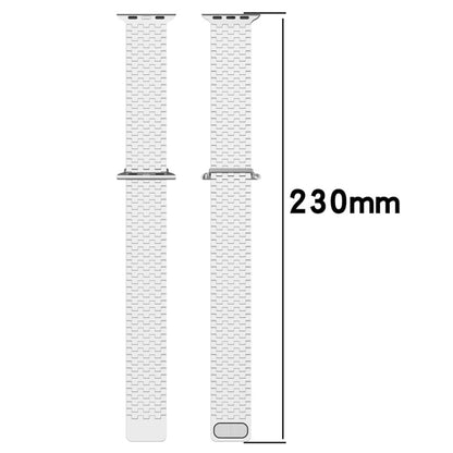 For Apple Watch Ultra 2 49mm Magnetic Buckle Stainless Steel Metal Watch Band(Gold) - Watch Bands by buy2fix | Online Shopping UK | buy2fix