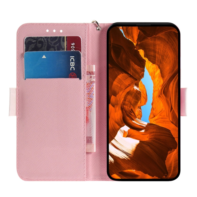 For Samsung Galaxy M55 3D Colored Horizontal Flip Leather Phone Case(Butterfly High-heeled) - Galaxy Phone Cases by buy2fix | Online Shopping UK | buy2fix