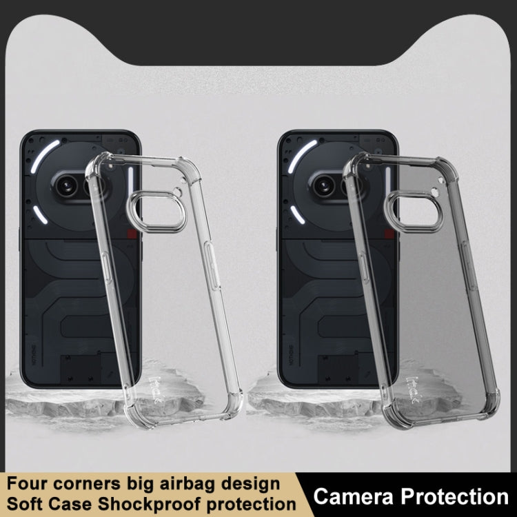 For Nothing Phone 2a 5G / 2a Plus imak Shockproof Airbag TPU Phone Case(Transparent) - More Brand by imak | Online Shopping UK | buy2fix