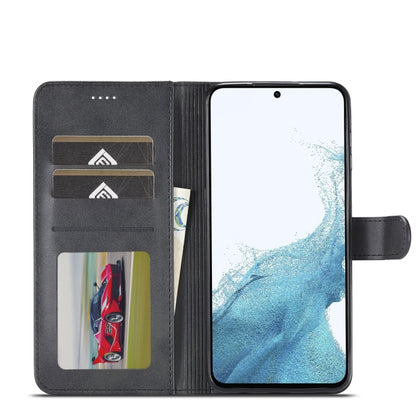 For Samsung Galaxy A35 5G LC.IMEEKE Calf Texture Leather Phone Case(Black) - Galaxy Phone Cases by LC.IMEEKE | Online Shopping UK | buy2fix