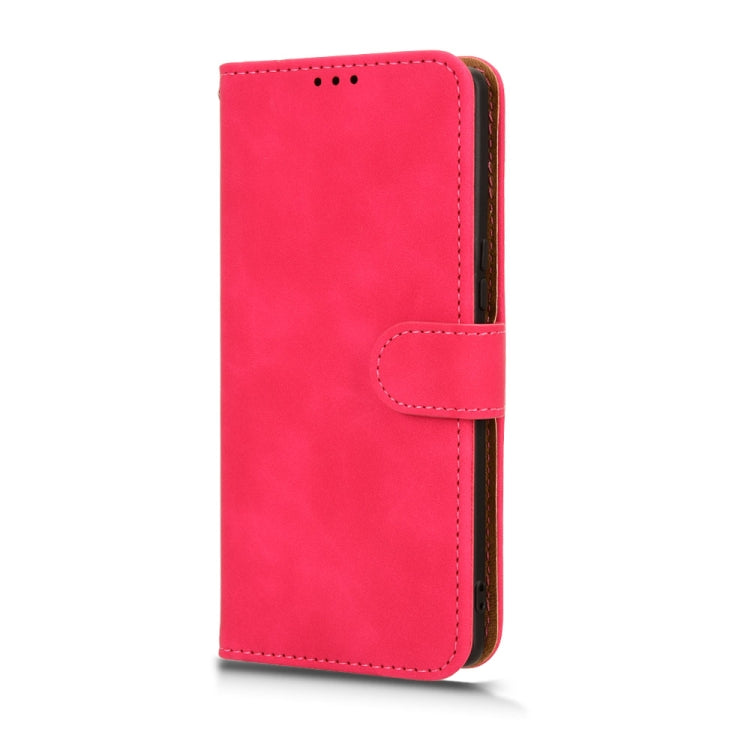 For Blackview A200 Pro Skin Feel Magnetic Flip Leather Phone Case(Rose Red) - More Brand by buy2fix | Online Shopping UK | buy2fix