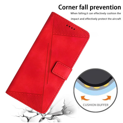 For Xiaomi Redmi Note 13 Dream Triangle Leather Phone Case with Lanyard(Red) - Note 13 Cases by buy2fix | Online Shopping UK | buy2fix