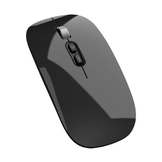 HXSJ M103 1600DPI UV 2.4GHz Wireless Rechargeable Mouse(Black) - Wireless Mice by HXSJ | Online Shopping UK | buy2fix