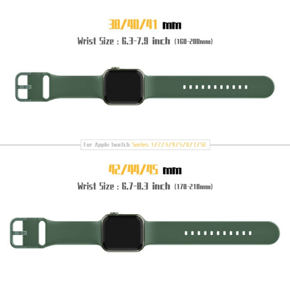 For Apple Watch Series 8 45mm Pin Buckle Silicone Watch Band(Clover) - Watch Bands by buy2fix | Online Shopping UK | buy2fix