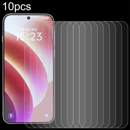 For OPPO Find X8 10pcs 0.26mm 9H 2.5D Tempered Glass Film - Find X8 Tempered Glass by buy2fix | Online Shopping UK | buy2fix