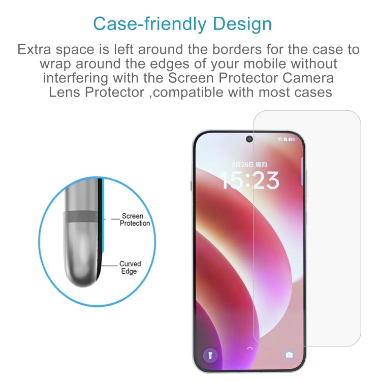 For OPPO Find X8 10pcs 0.26mm 9H 2.5D Tempered Glass Film - Find X8 Tempered Glass by buy2fix | Online Shopping UK | buy2fix