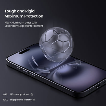 For iPhone 16 Plus NILLKIN H+Pro 0.2mm 9H Explosion-proof Tempered Glass Film - iPhone 16 Plus Tempered Glass by NILLKIN | Online Shopping UK | buy2fix