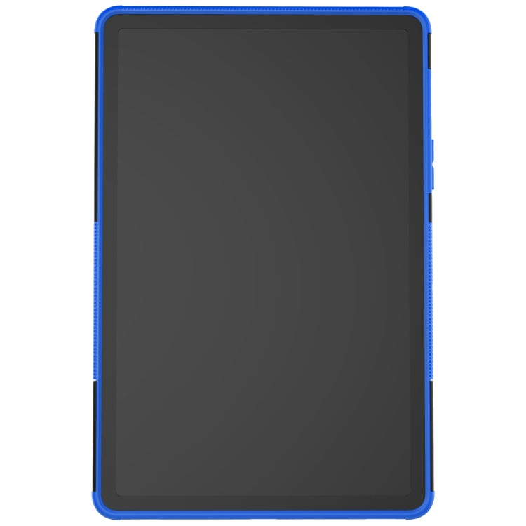 For Samsung Galaxy Tab S9 / S7 / S8 Tire Texture TPU + PC Tablet Case(Blue) - Galaxy Tab S9 Cases by buy2fix | Online Shopping UK | buy2fix