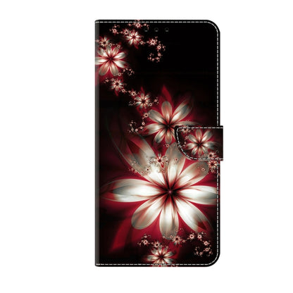 For Motorola Moto G14 Crystal 3D Shockproof Protective Leather Phone Case(Fantastic Flower) - Motorola Cases by buy2fix | Online Shopping UK | buy2fix