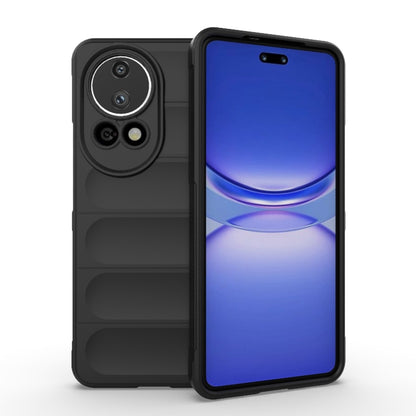For Huawei nova 12 Ultra / 12 Pro Magic Shield TPU + Flannel Phone Case(Black) - Huawei Cases by buy2fix | Online Shopping UK | buy2fix