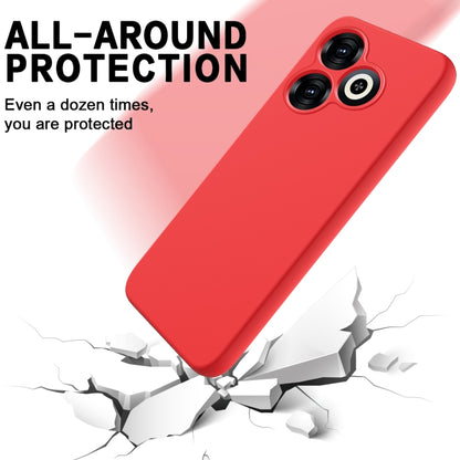 For Infinix Smart 8 Solid Color Liquid Silicone Dropproof Full Coverage Protective Case(Red) - Infinix Cases by buy2fix | Online Shopping UK | buy2fix