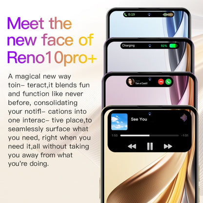 Reno10Pro+ / U22, 3GB+32GB, 6.53 inch Screen, Face Identification, Android 8.1 MTK6737 Quad Core, Network: 4G, OTG, Dual SIM(Black) -  by buy2fix | Online Shopping UK | buy2fix