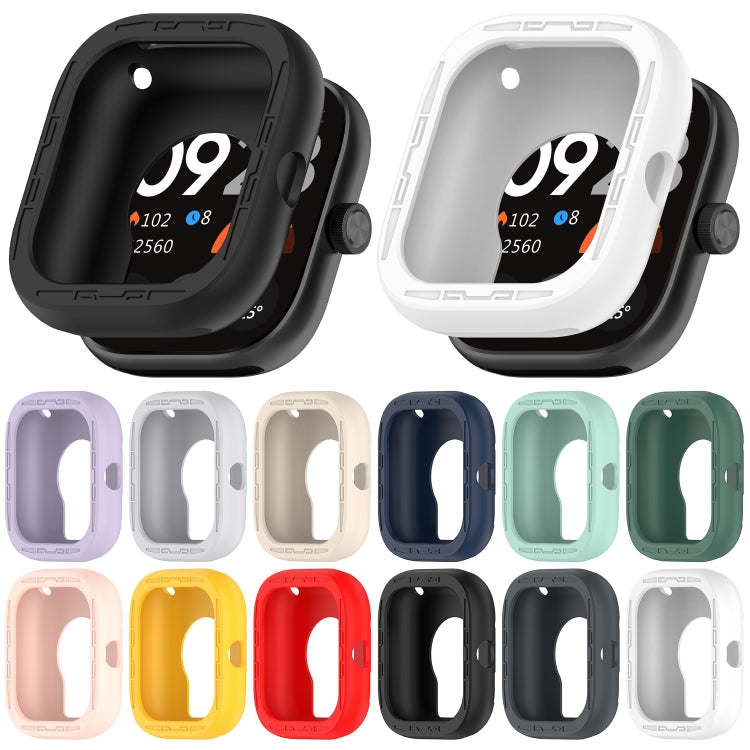 For Redmi Watch 4 Silicone Smart Watch Protective Case(Midnight Blue) - Watch Cases by buy2fix | Online Shopping UK | buy2fix