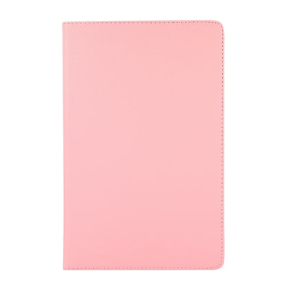 For Lenovo Tab M11 / Xiaoxin Pad 11 2024 360 Degree Rotation Litchi Texture Leather Tablet Case(Pink) - Lenovo by buy2fix | Online Shopping UK | buy2fix