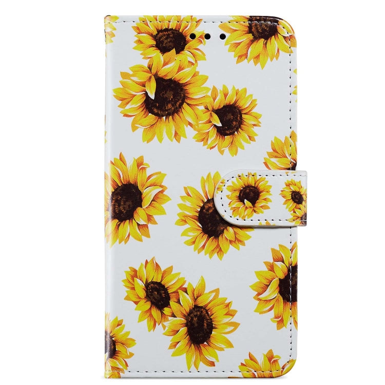 For Ulefone Note 14 Painted Pattern Horizontal Flip Leather Phone Case(Sunflower) - Ulefone Cases by buy2fix | Online Shopping UK | buy2fix