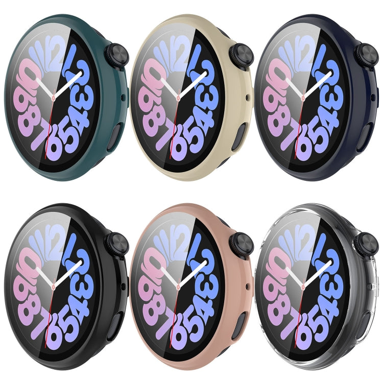 For vivo Watch 3 PC + Tempered Glass Film Integrated Watch Case(Black) - Watch Case by buy2fix | Online Shopping UK | buy2fix