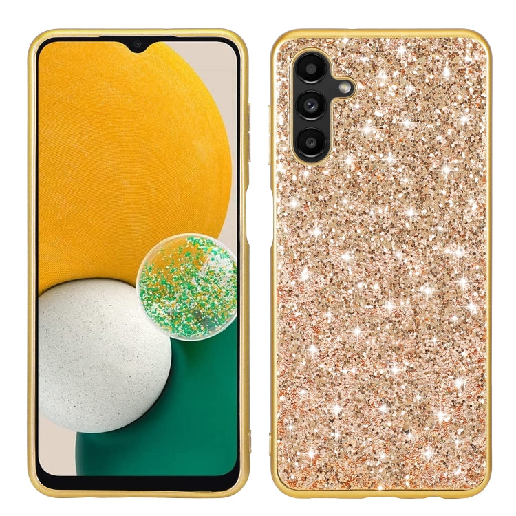 For Samsung Galaxy A15 5G Glitter Powder TPU Phone Case(Gold) - Galaxy Phone Cases by buy2fix | Online Shopping UK | buy2fix