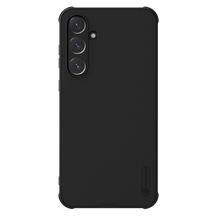 For Samsung Galaxy A55 NILLKIN Frosted Shield Pro Magnetic Phone Case(Black) - Galaxy Phone Cases by NILLKIN | Online Shopping UK | buy2fix