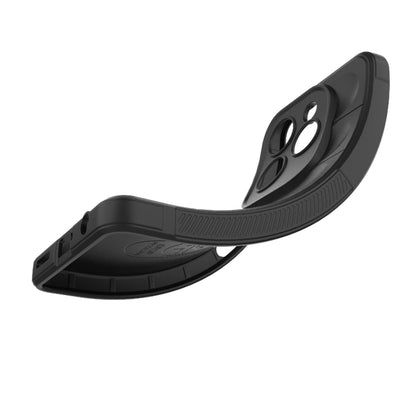 For Infinix Hot 40 Pro / Hot 40 Magic Shield TPU + Flannel Phone Case(Black) - Infinix Cases by buy2fix | Online Shopping UK | buy2fix