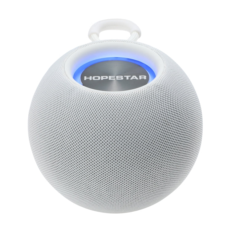 HOPESTAR H52 IPX6 Waterproof Portable Wireless Bluetooth Speaker(White) - Waterproof Speaker by HOPESTAR | Online Shopping UK | buy2fix