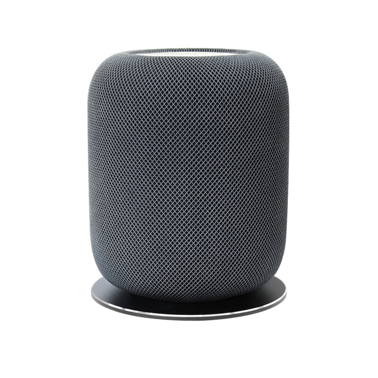 For HomePod/HomePod 2 Mini Smart Bluetooth Speaker Desktop Metal Pad(Black) - Other Accessories by buy2fix | Online Shopping UK | buy2fix