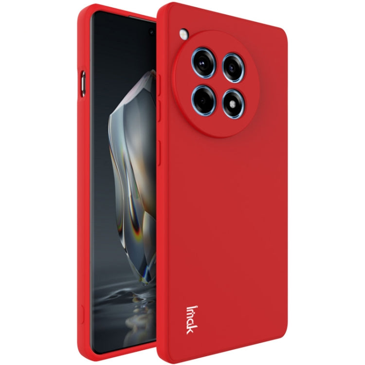 For OnePlus 12R 5G/Ace 3 5G imak UC-4 Series Straight Edge TPU Phone Case(Red) - OnePlus Cases by imak | Online Shopping UK | buy2fix