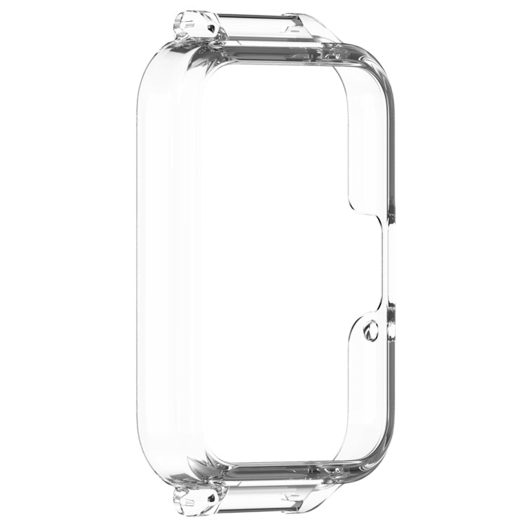 For Samsung Galaxy Fit 3 12mm Half Coverage Hollowed PC Watch Protective Case(Transparent White) - Watch Cases by buy2fix | Online Shopping UK | buy2fix